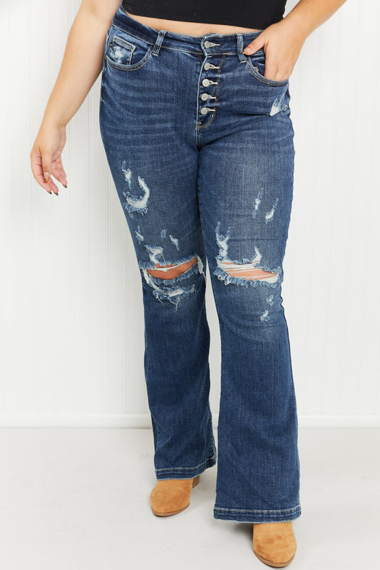 Judy Blue Ophelia Flare Jeans