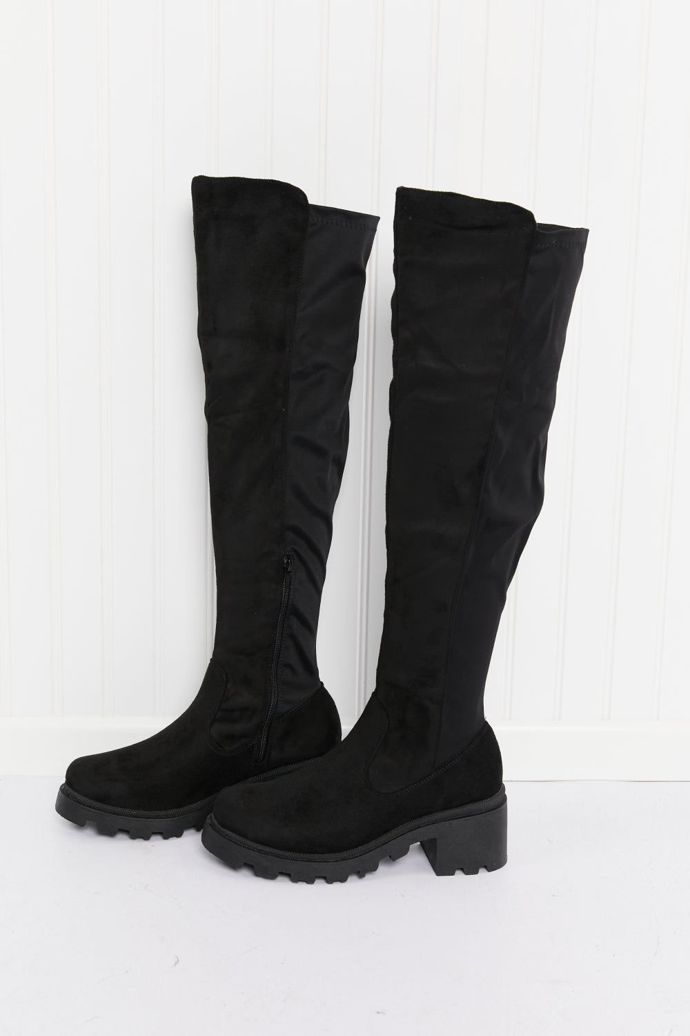 Legend Spell On You Lug Sole Over-The-Knee Boots