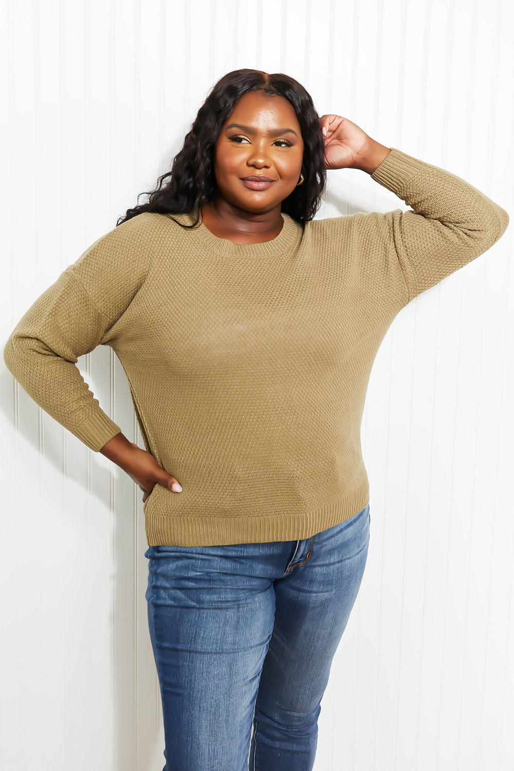 Zenana Bundled Up Sweater