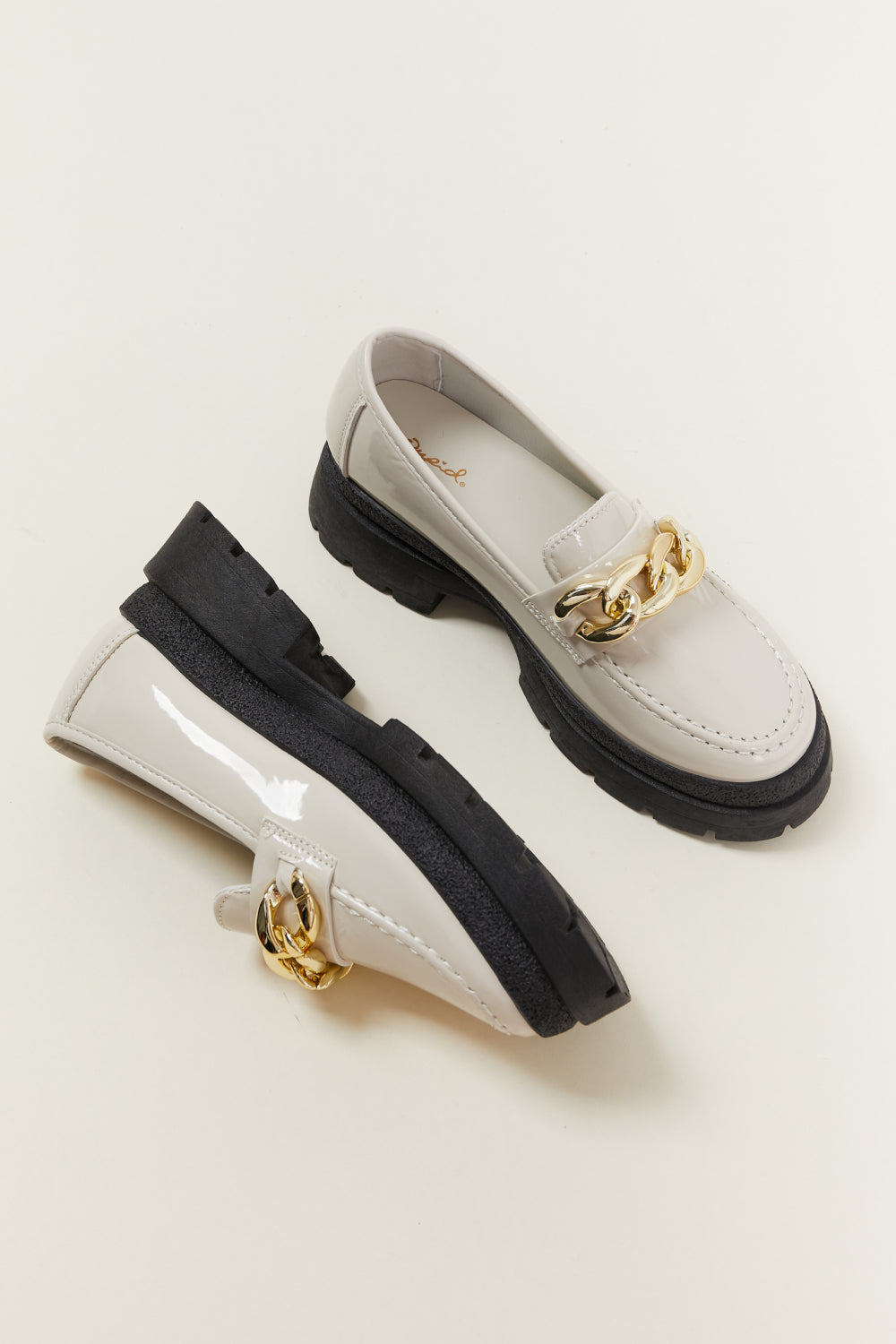 Qupid Start the Day Right Platform Oxford Loafers