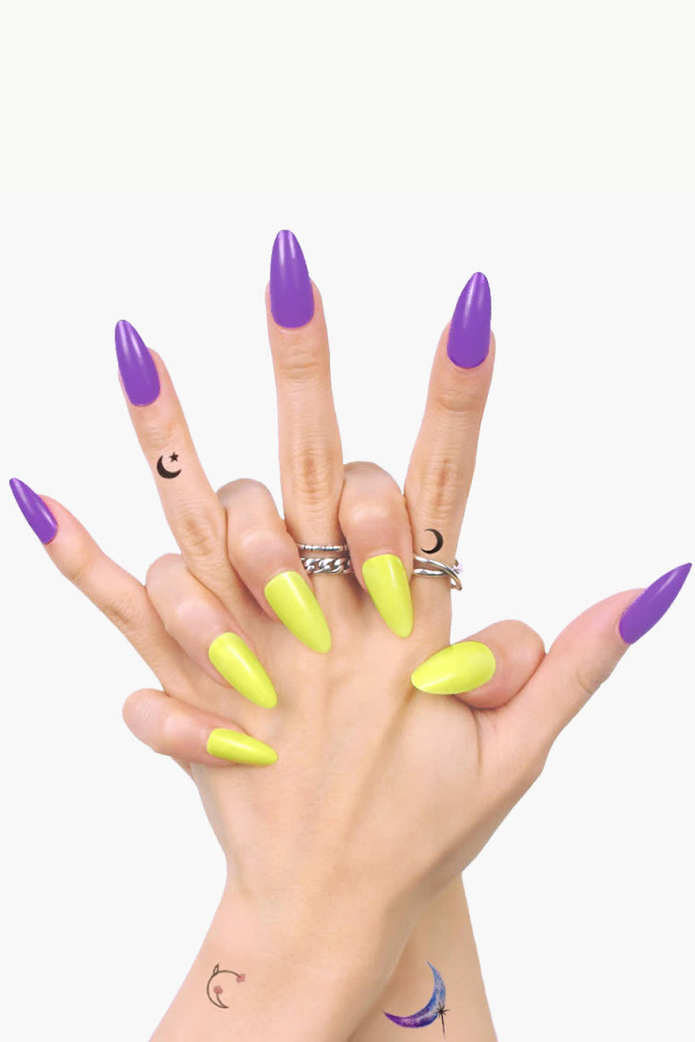 POPMI Dual-Colored Nail Stickers