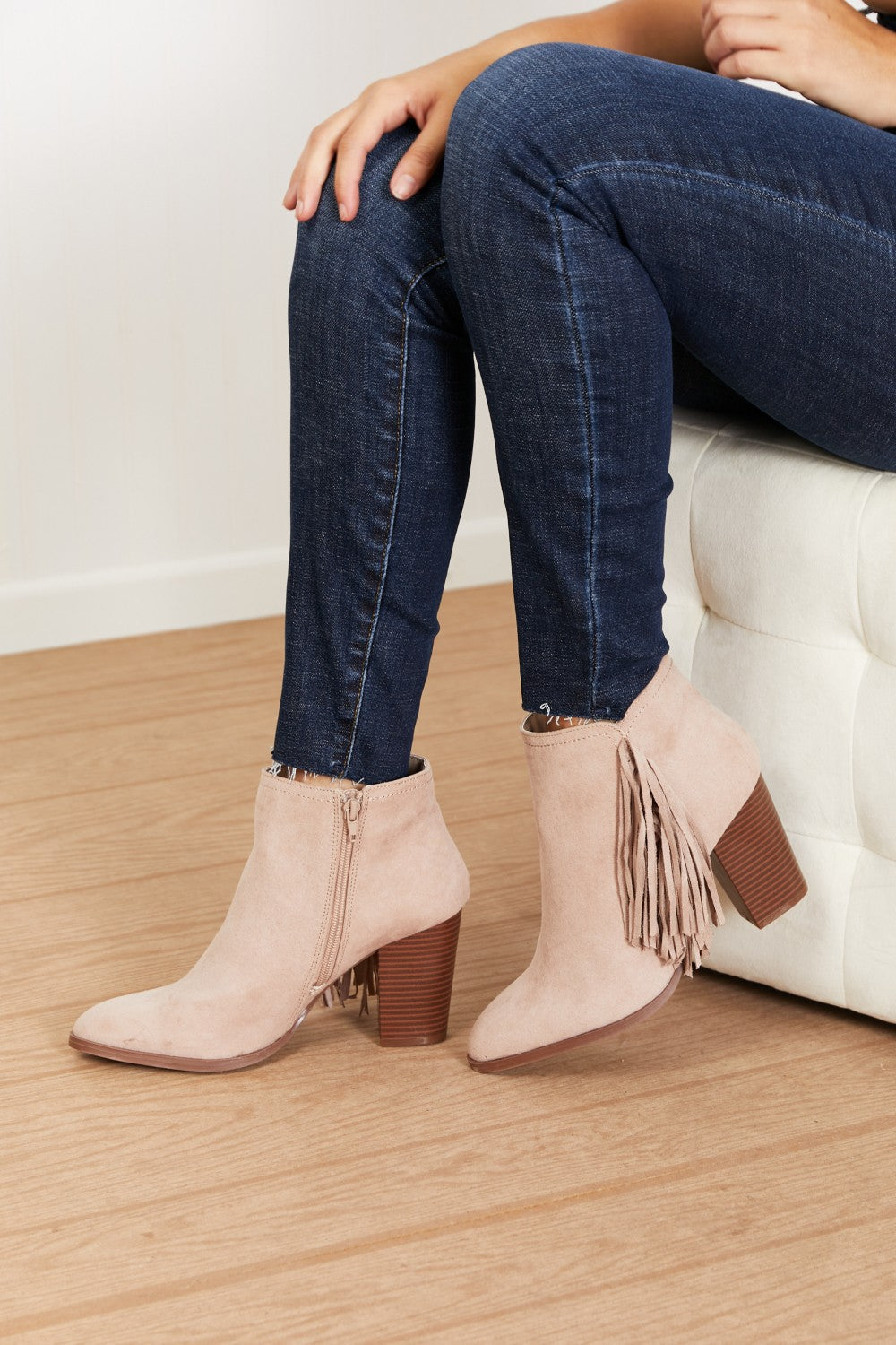 It's Always Been You Tassel Booties