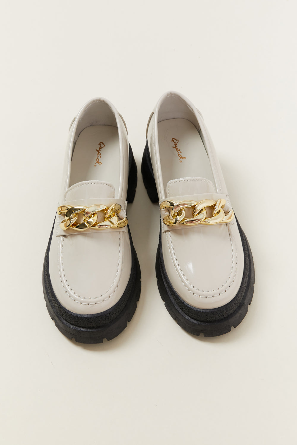 Qupid Start the Day Right Platform Oxford Loafers