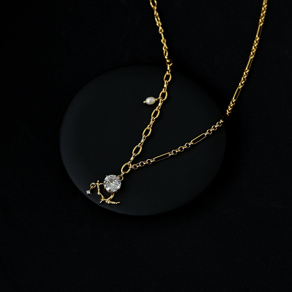 Downtown Girl CZ Necklace