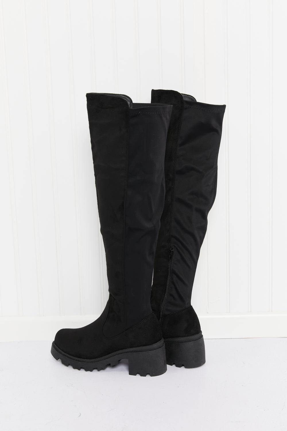 Legend Spell On You Lug Sole Over-The-Knee Boots