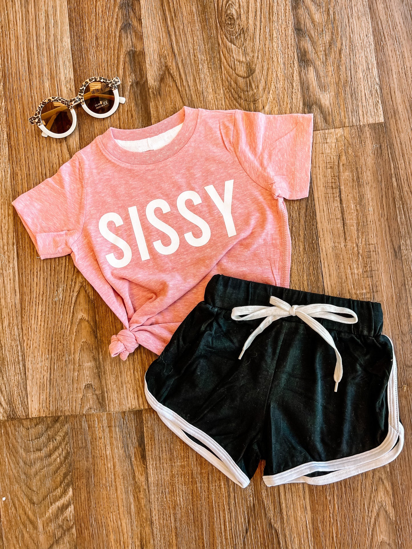 SISSY | Toddler Heather Mauve Tee and Dress