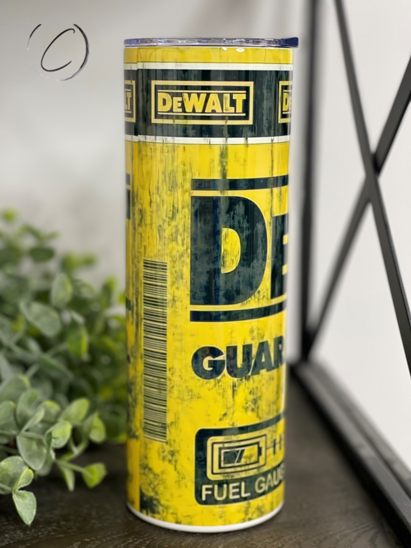 DeWalt 20oz Skinny Tumbler