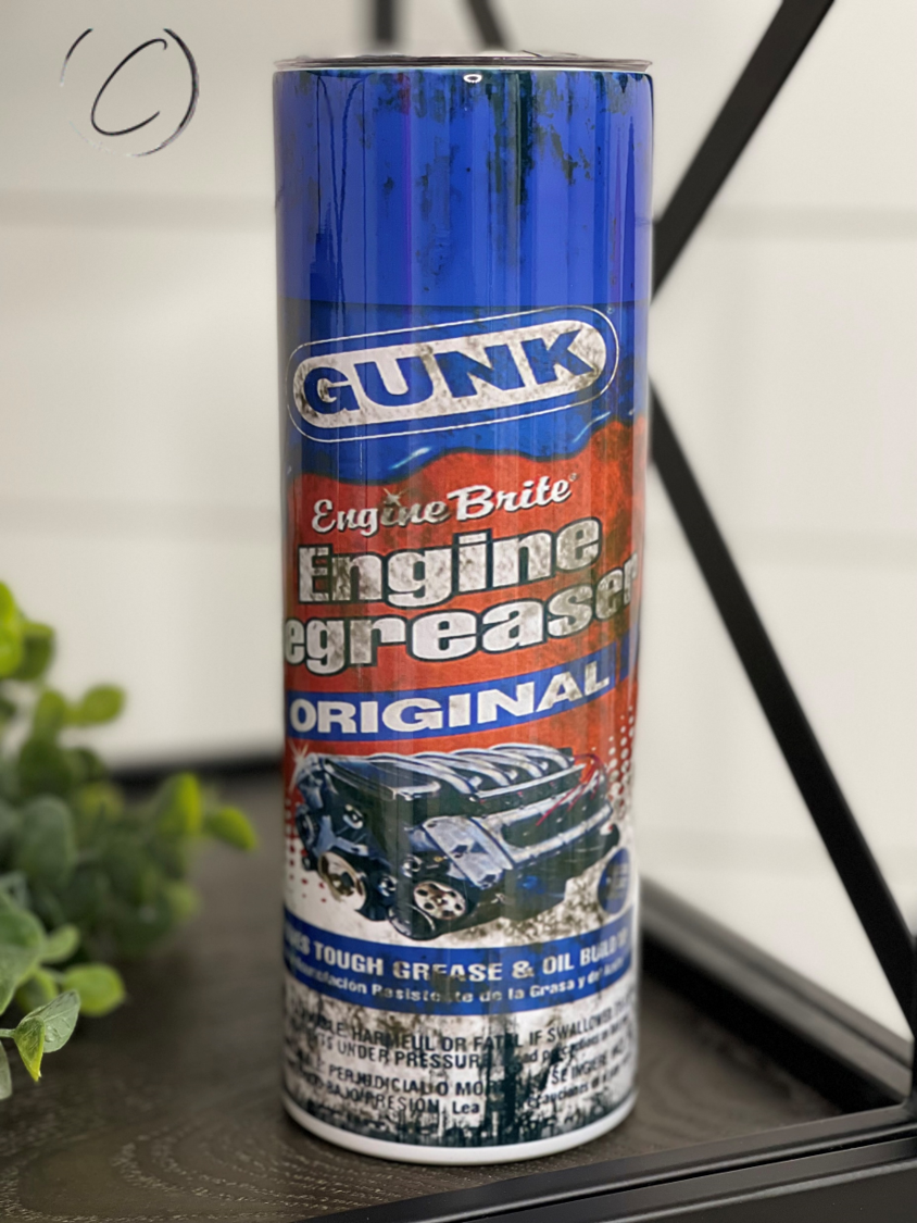Gunk Engine Degreaser 20oz Skinny Tumbler