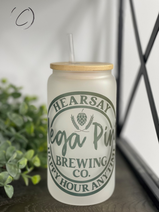 Hearsay Brewing Co. 16oz Libbey Glass