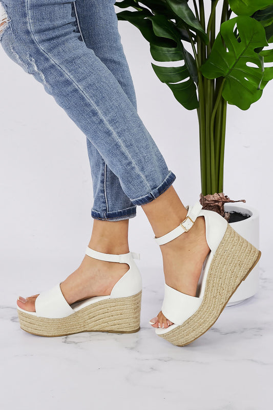 KAYLEEN Trip to Boston Espadrille Wedges