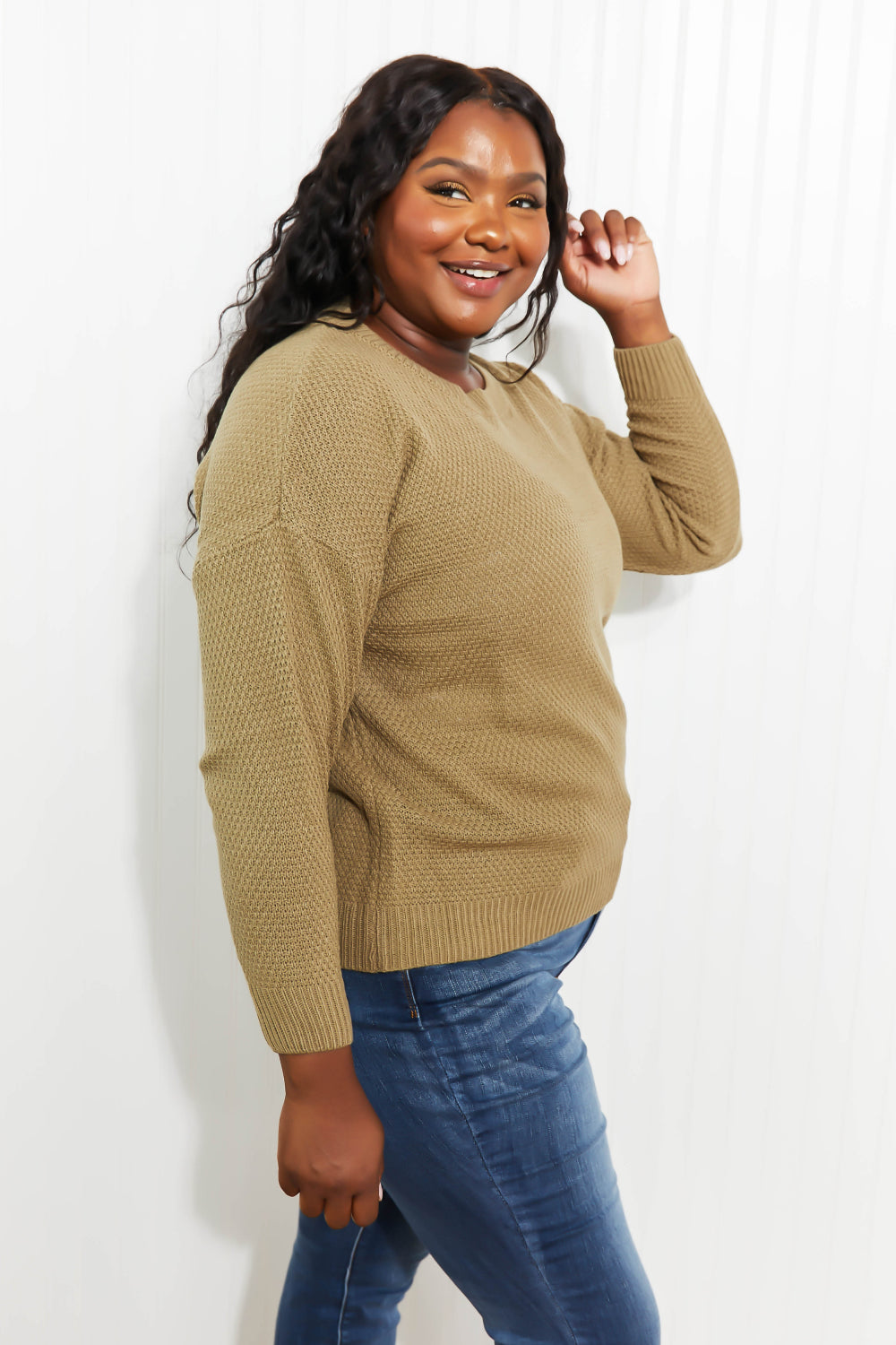 Zenana Bundled Up Sweater