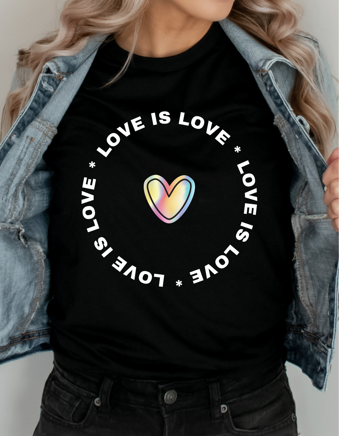 Love is love with heart