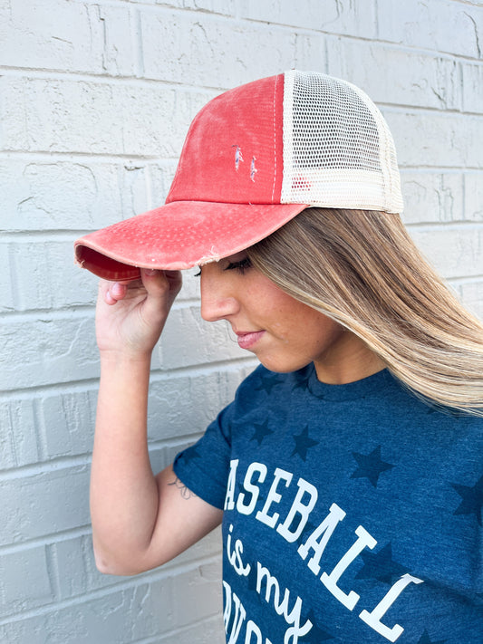 A Day on the Field | Adult | Mommy & Me Baseball Hats