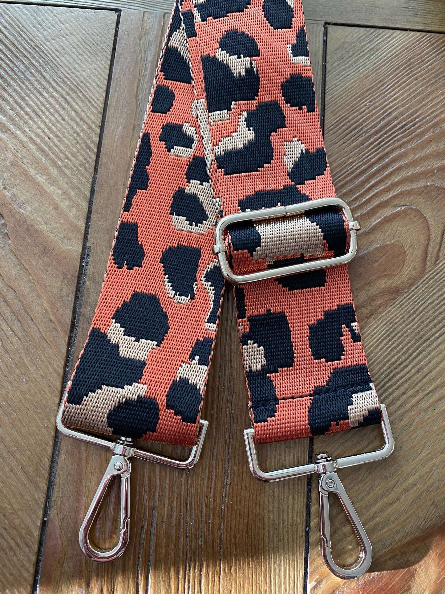 Leopard Guitar Bag Strap